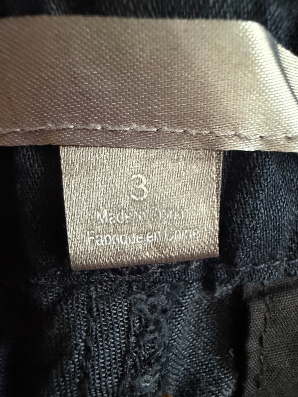 High-Waist Wide Leg Navy Pants size 3 small - Picture 6 of 6